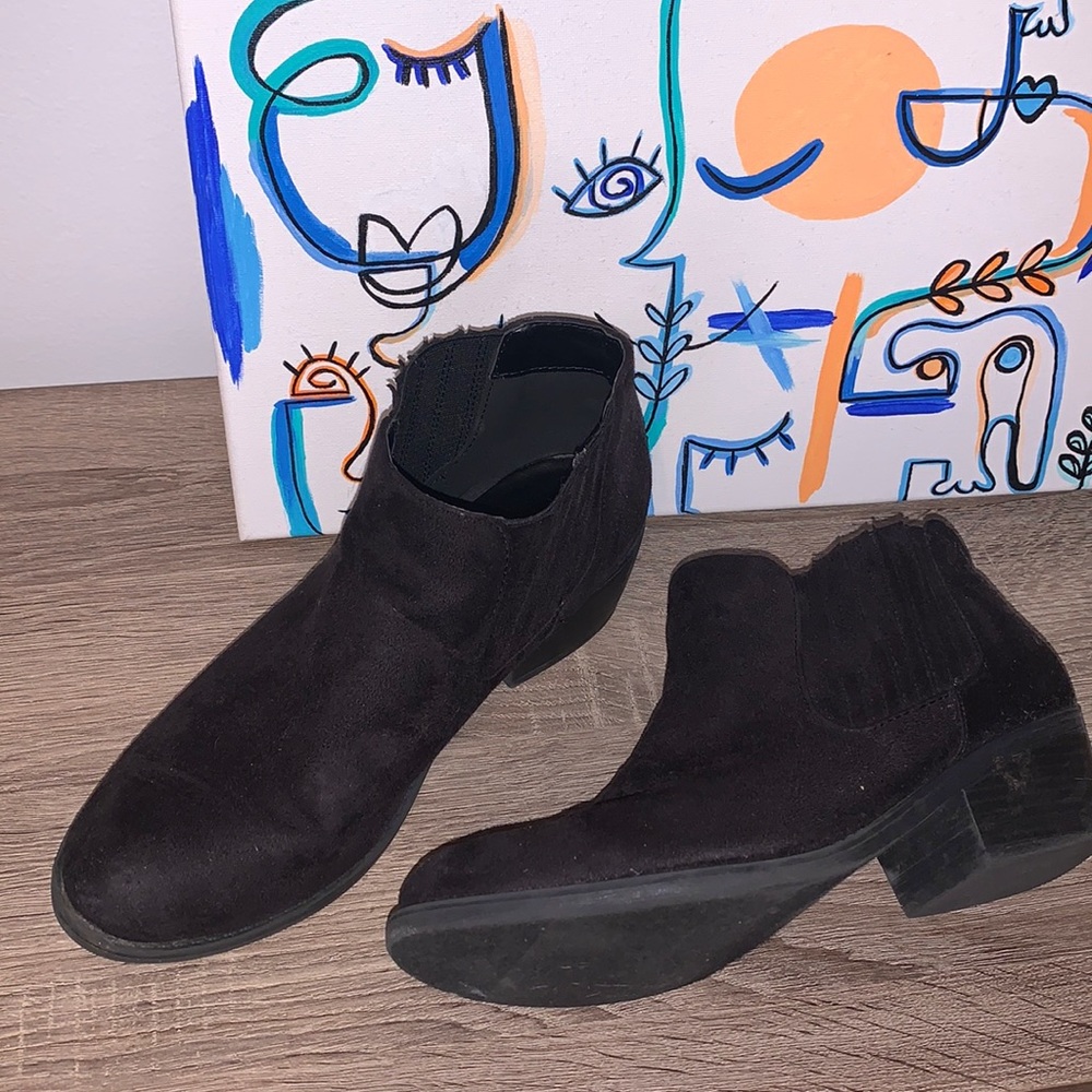 Black Ankle Booties - image 1